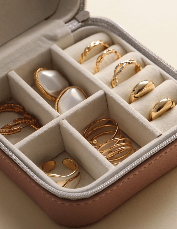 leather jewelry box
