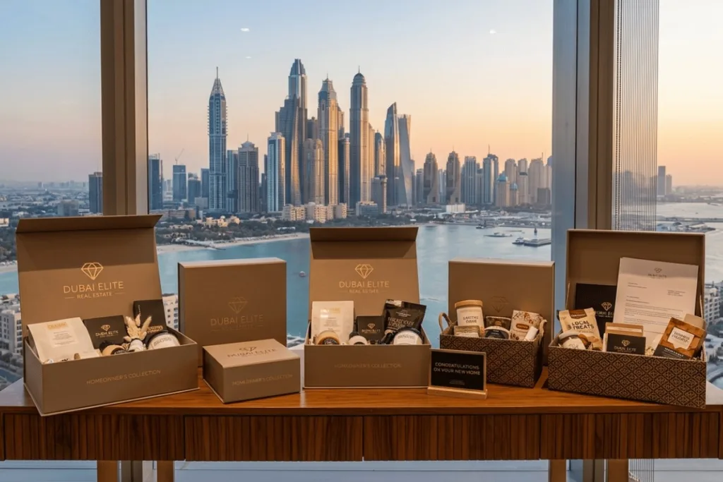 real estate gift boxes dubai